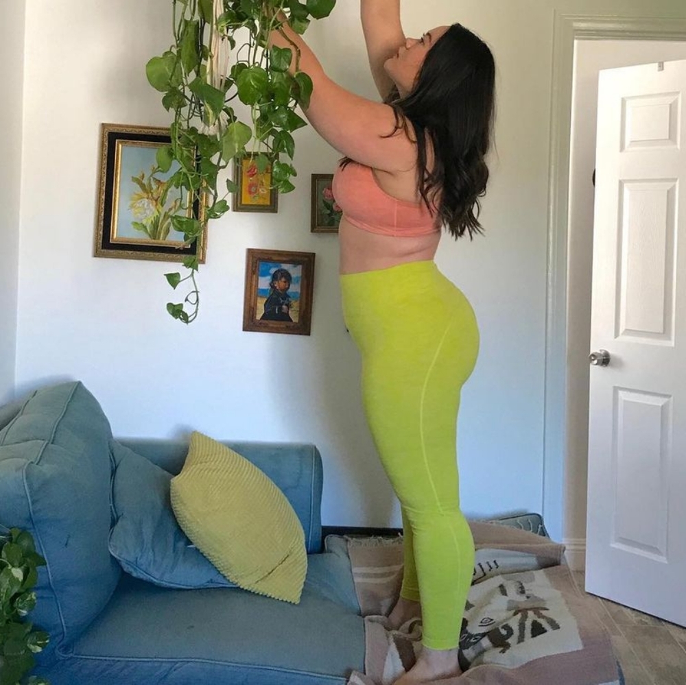 OV Freeform Leggings Chartreuse